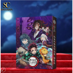 跨境独立站新品鬼灭之刃动漫降临节日盲盒圣诞树装饰亚克力挂件