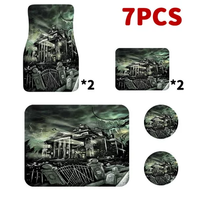Mats, Seven-Piece Set, Two-Piece Set, Universal Foot Pad - q32
