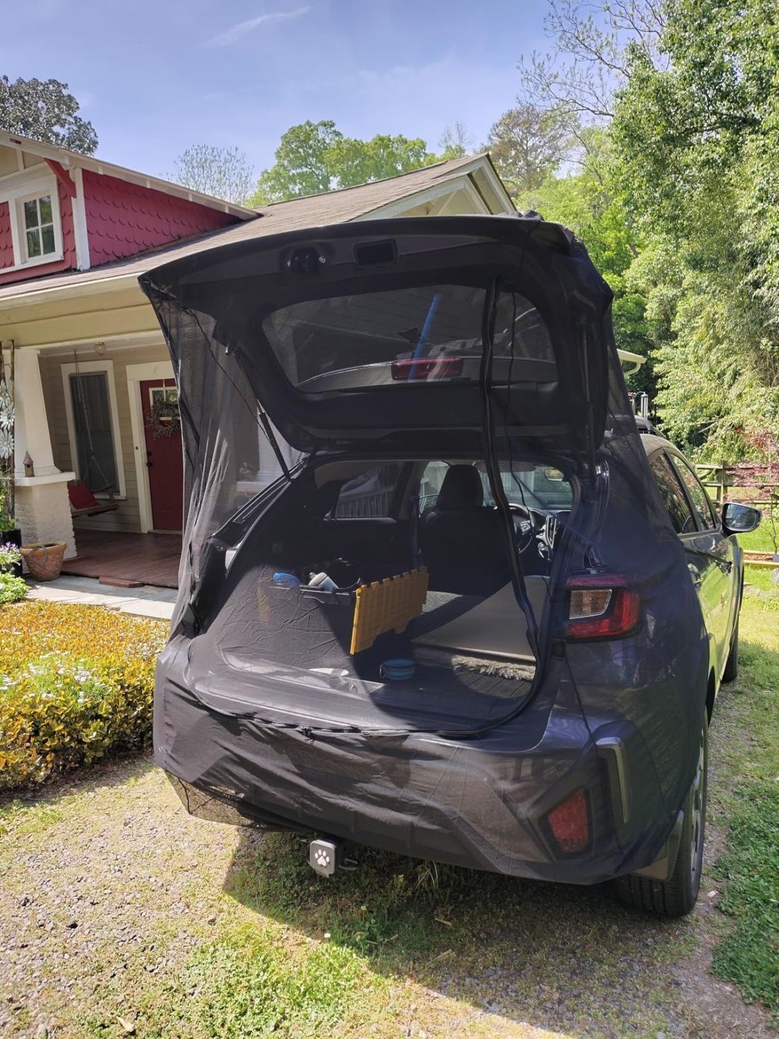 Outdoor Travel Camping Car Suv Vehicle-Mounted Mosquito Net Encryption Mesh Cover Easy Installation Factory Direct Sale