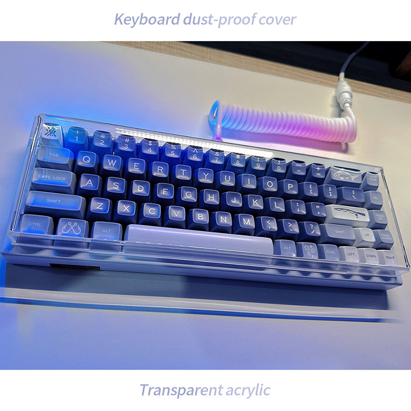Acrylic Mechanical Keyboard Dust Cover Key Air Cover 40% 60%