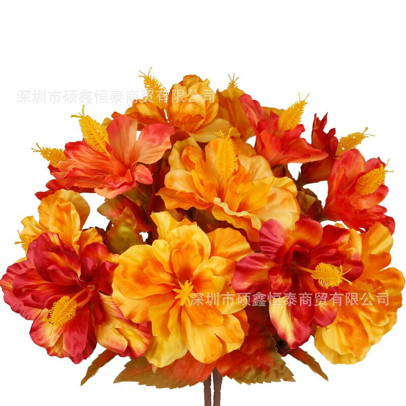 Artificial Flowers for Thanksgiving and Christmas, Home Decor Fake Flowers, Cross-Border Pumpkin Artificial Decorations for Autumn