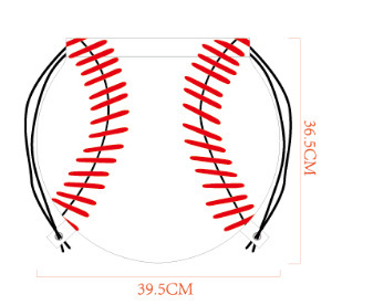 소프트볼 백팩; 39.5*36.5;210 폴리 에스테르