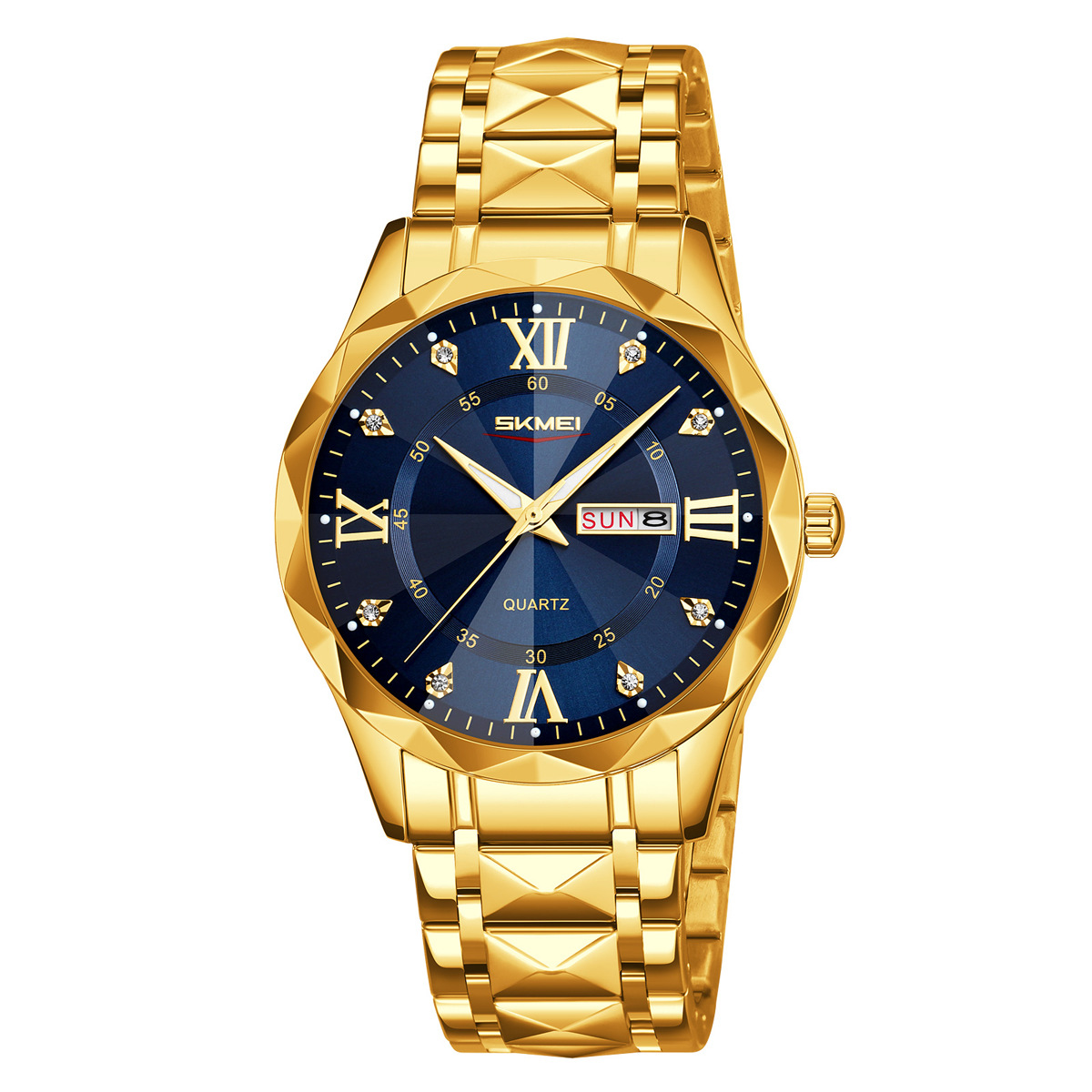 Momento de belleza pareja impermeable reloj calendario de luz nocturna reloj de pulsera transfronterizo caliente reloj de cuarzo fuente de fábrica al por mayor