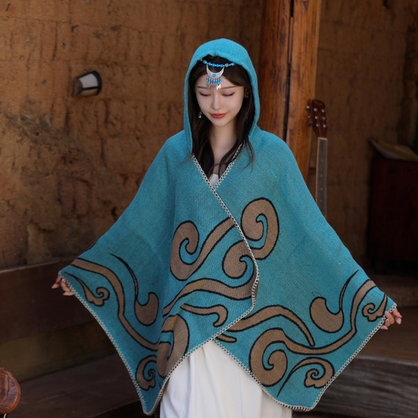 Retro trench coat from Yunnan province