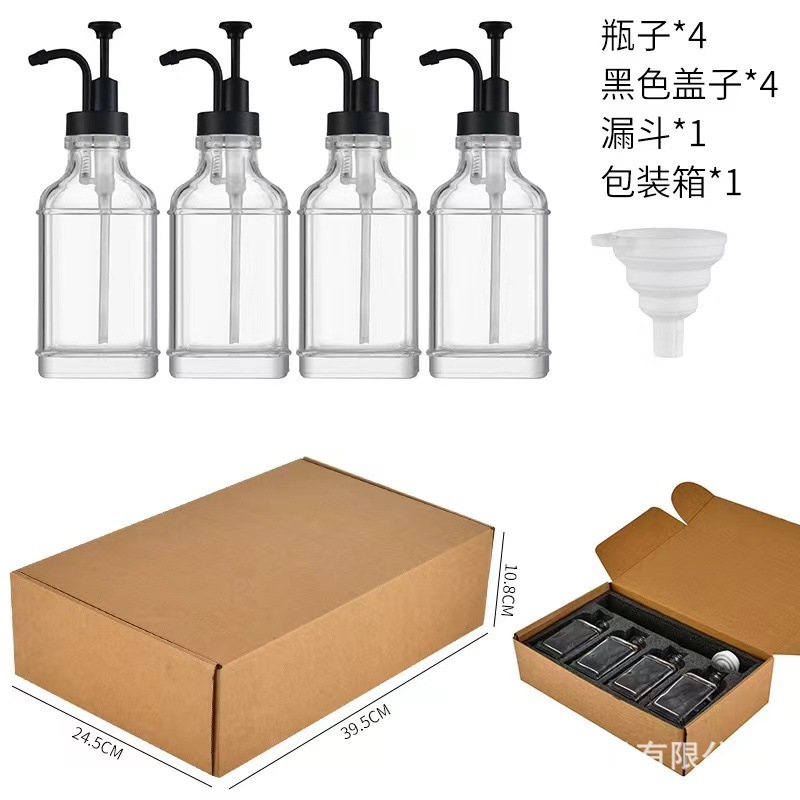 검정색 4팩, 투명