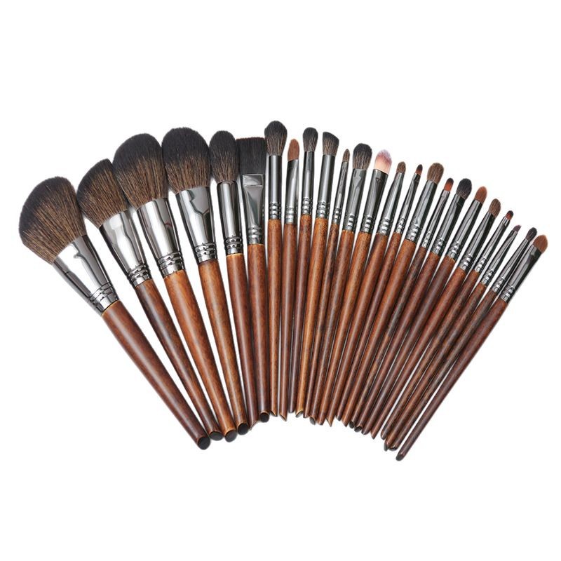 24 conjuntos de cepillo de maquillaje lana animal Cangzhou de alta gama conjunto completo de cepillo maquillaje profesional herramienta de cepillo especial