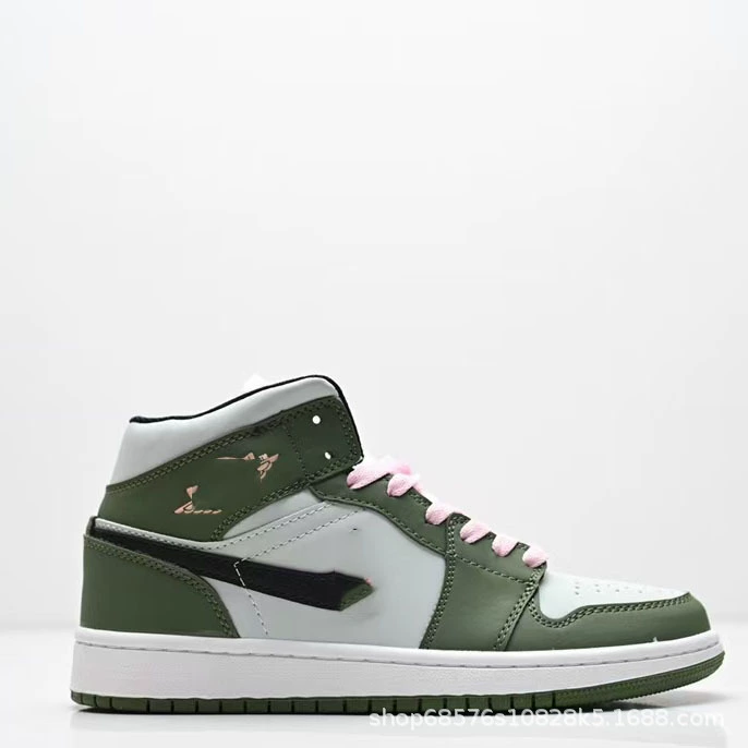 Кроссовки баскетбольные Air Jordan 1, нескользящие износостойкие кроссовки для любимых, универсальная повседневная обувь