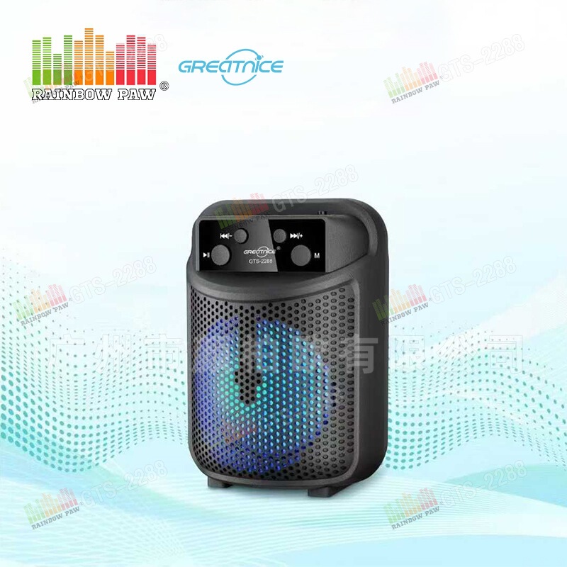 Kts Factory Wholesale Gts Series Gts-2288 Portable 3inch Wireless Bluetooth Speakers