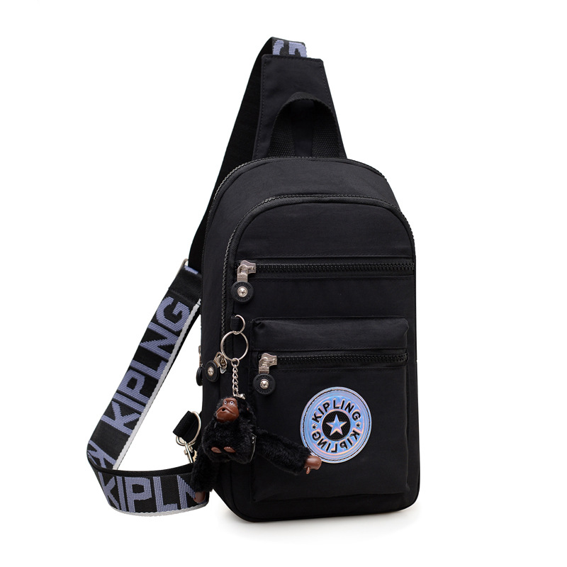 Agente de reclutamiento Mono 2025, nuevo bolso de moda, bolso de moda, bolso de pecho casual de mujer, un agente de cabello