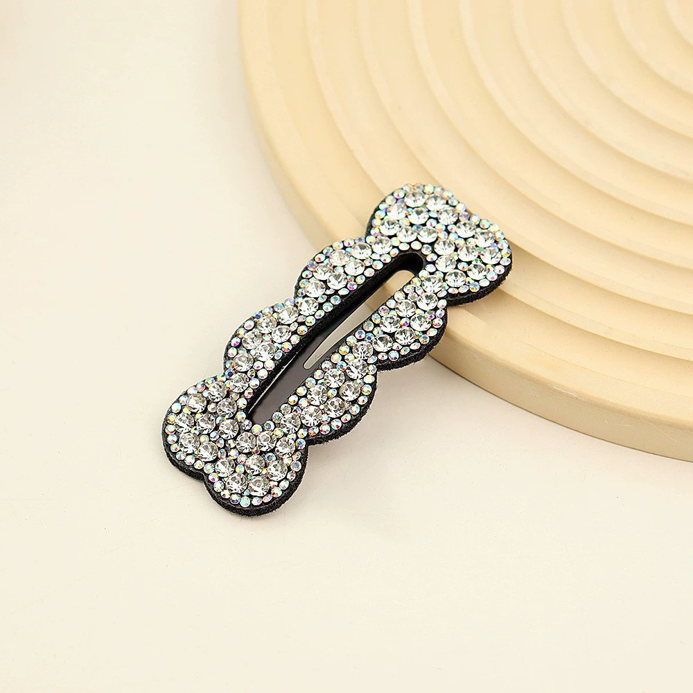 Заколка Hairgrip, интернет- знаменитость, простой и элегантный дизайн, украшение из камней