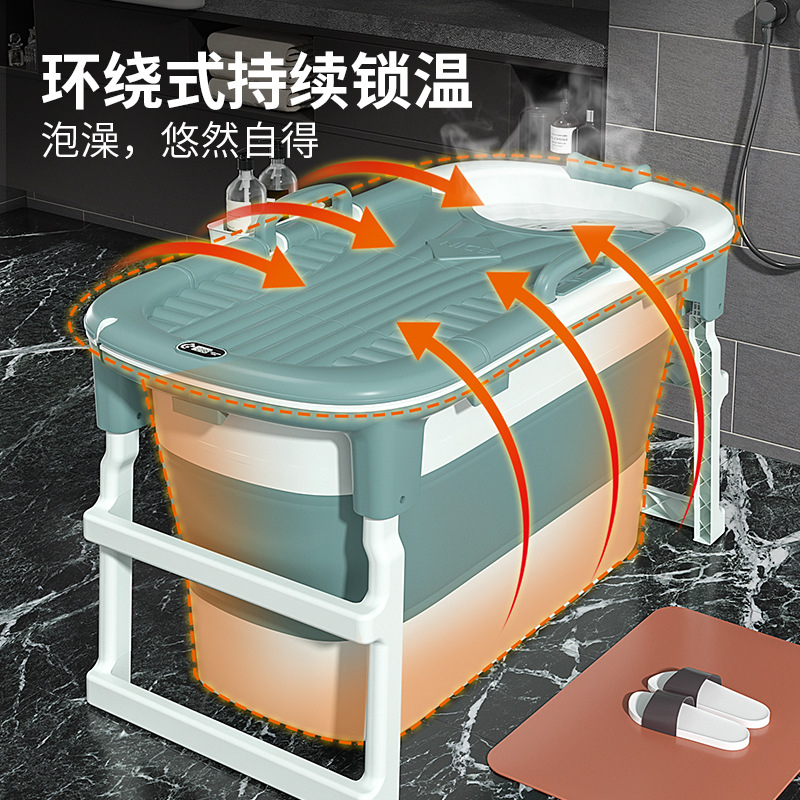 FUENTE fabricante adulto plegable Cubo de baño bañera para adultos grande de cuerpo completo Cubo de baño niños Cuenca del baño