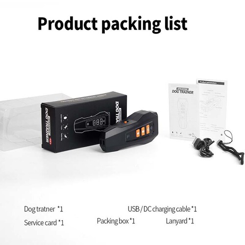 Cross-border ultrasonic anti-barking device, rechargeable anti-barking device, variable frequency LED flashing light, portable dog training device