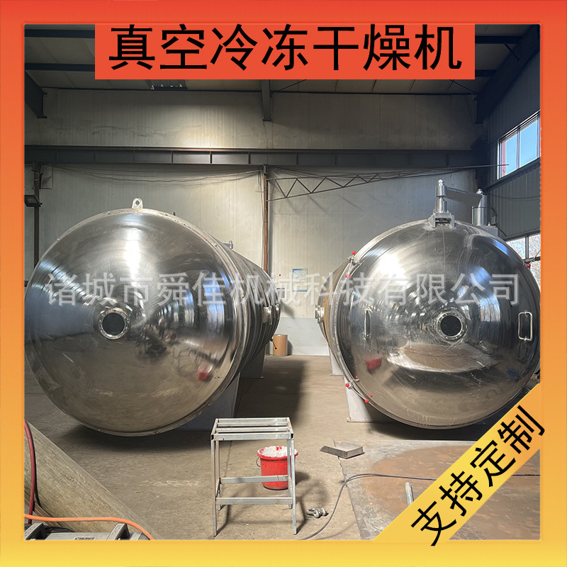 大型食品真空冷冻干燥机 水果草莓苹果蓝莓脱水干燥机 真空冻干机