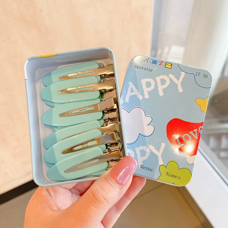 зажим для волос, шпильки для волос, чёлка, Crab pin, аксессуар для волос, простой и элегантный дизайн
