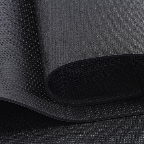 PVC yoga mat high density black mat frog yoga mat professional fitness mat silent shock absorption anti-slip household floor mat