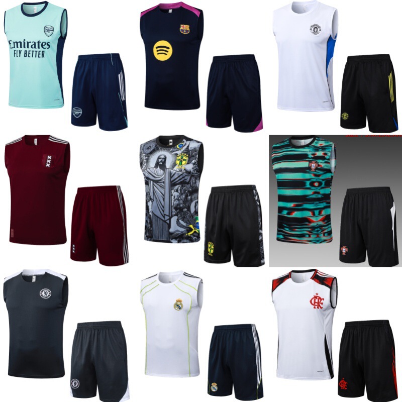 Factory Direct Supply of New Football Jersey Sets for the 2526 Season, Including Real Madrid, Barcelona, Brazil, and Arsenal Cross-Border Jerseys