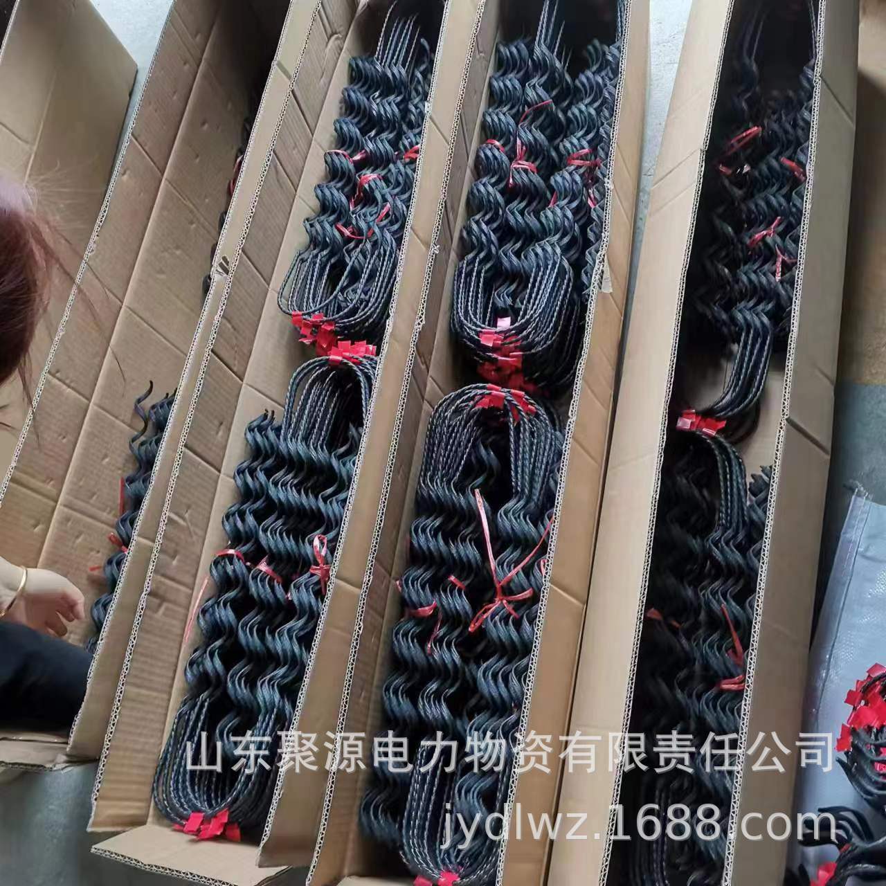 出口绝缘绑线预绞丝 浸塑磨砂预绞丝 流平预绞丝 预绞丝厂家生产