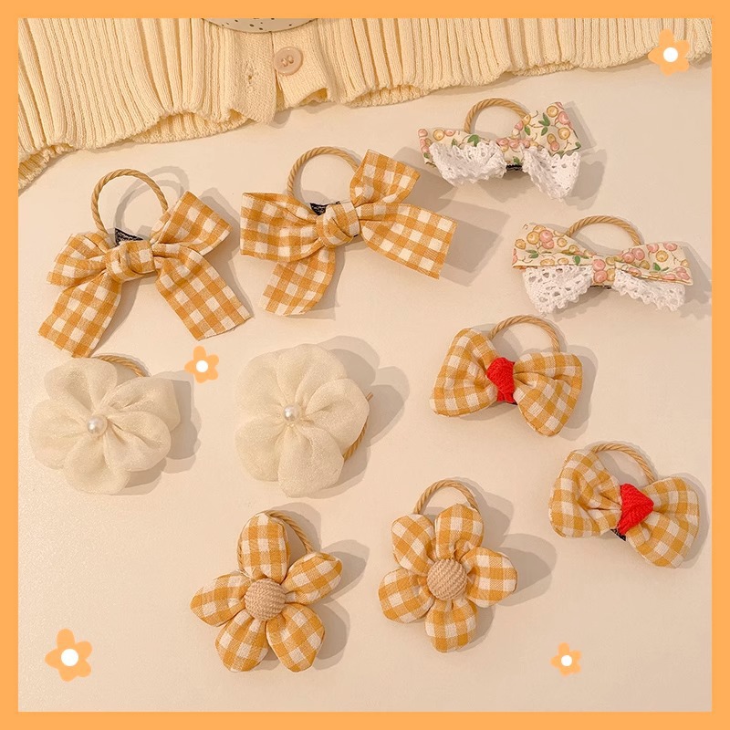 Dibujos animados para niños lindo pulgar lazo para el cabello bebé no daña el cabello cuerda alta elástico banda elástica cuerda para el cabello accesorios para el cabello