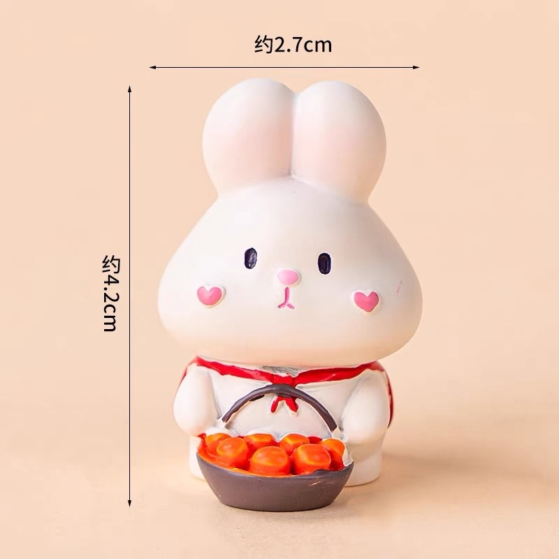 网红蝴蝶结女孩蛋糕装饰插件可爱兔子蝴蝶结女孩生日派对烘焙装扮|undefined