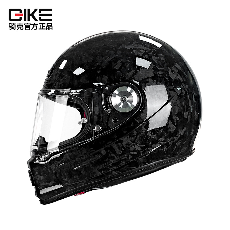 Montar casco de fibra de carbono motocicleta cuatro estaciones universal ultra-ligero montar seguridad nuevo estándar nacional 3C certificado completo casco