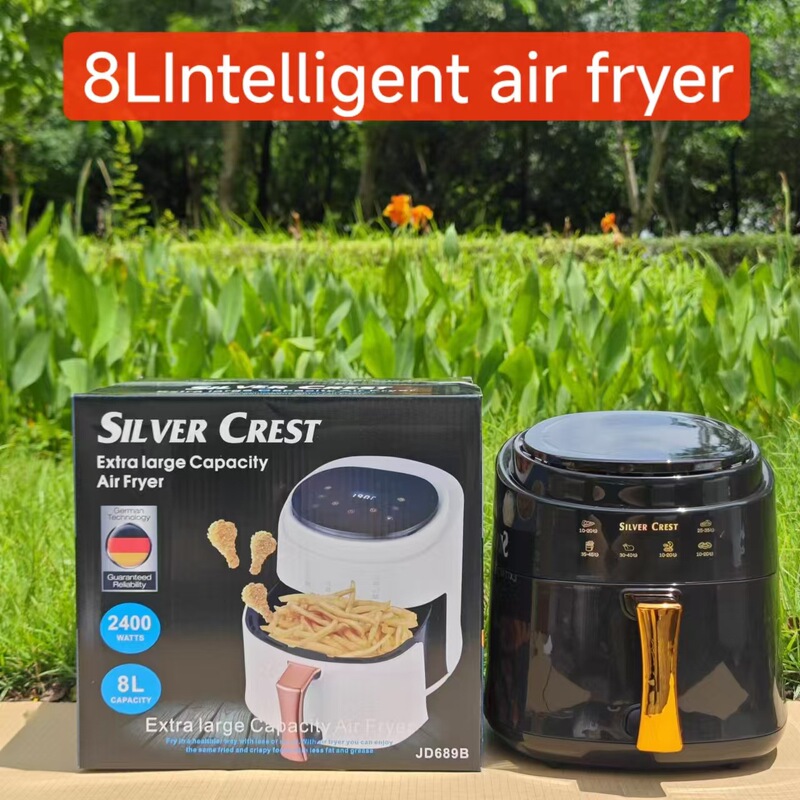 Air fryer 8L新款空气炸锅家用多功能智能触屏炸锅 跨境出口中型|undefined