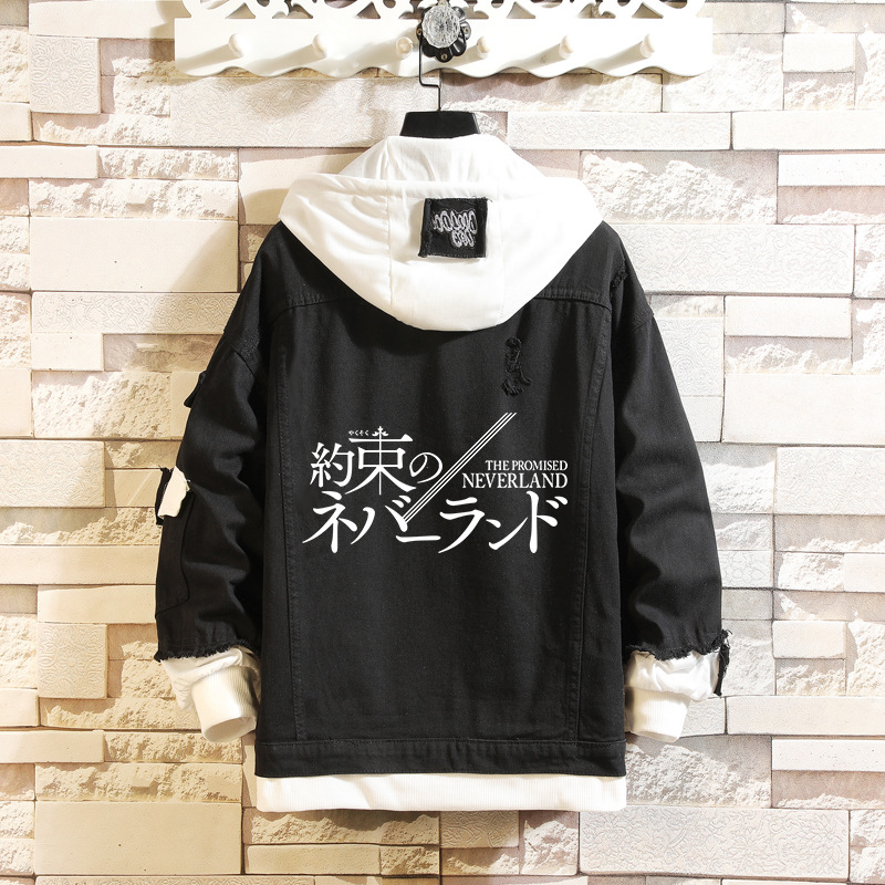 Neverland 010 Branco Estilo-Roupas Pretas / S
