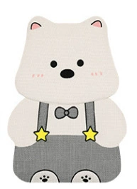 2026 New Model Car-Specific Seat cushion, seat cover - gray-overalls-puppy-backrest-x1
