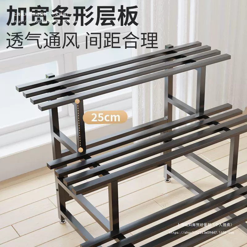 Подставка для цветов от пола до потолка многослойный лестничный балкон, мясистые полки для хранения внутри и снаружи водонепроницаемый солнцезащитный крем, толстые полки для цветочных горшков