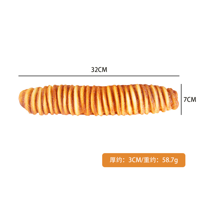 Entrega de una sola pieza PU falso pan decoración de la boda modelo de decoración de la habitación accesorios largo francés palo modelo de simulación de pan