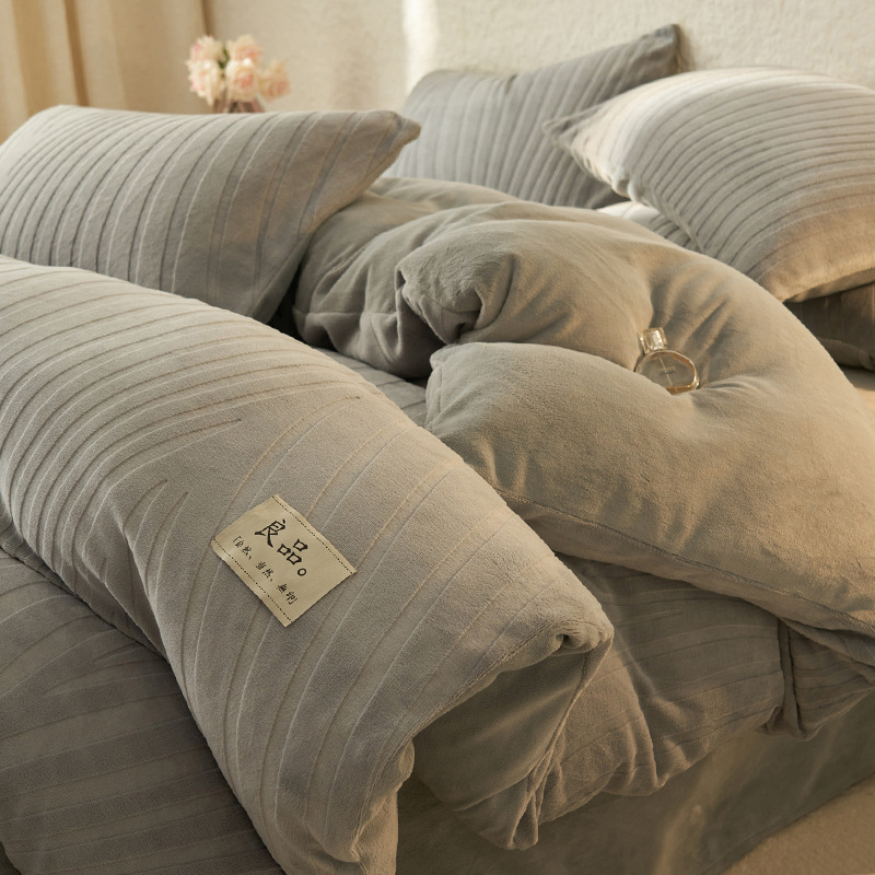 Curva de banda ancha de cuatro piezas - gris claro