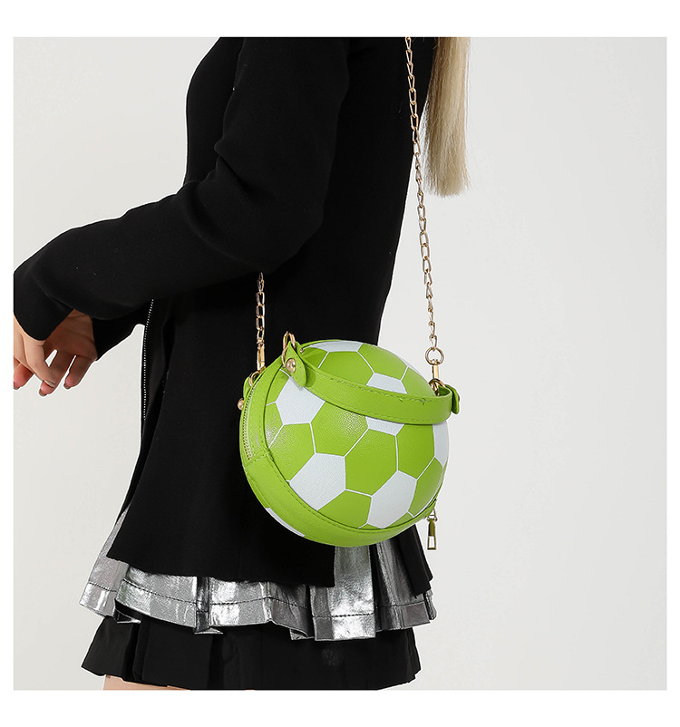 Cross-border bags, women's Instagram personalized basketball bags, new versatile single-shoulder crossbody bags, Korean-style small round bags for women undefined