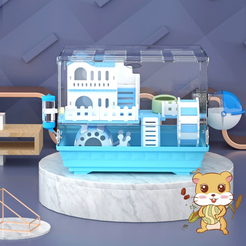 Прозрачный акриловый двухслойный домик, игрушка, набор