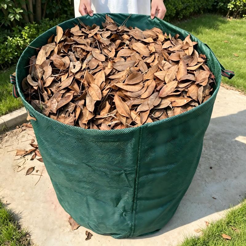 Bolsa de jardín Anhui Xiangshuo, ampliada y engrosada, para jardinería y paisajismo, bolsa para recoger hojas, bolsa para recoger ramas y hojas de jardín, bolsa para basura agrícola.