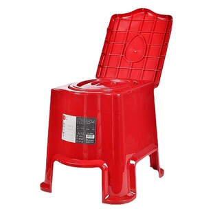 Removable Toilet Plastic Pregnant Women's Toilet Spittoon Men's and Women's Urinary Basin Portable Urinary Pot for the Elderly with Lid Pot Chair