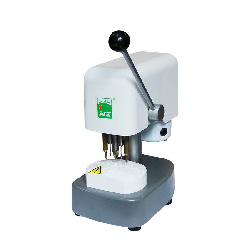 Máquina perforadora WS-JP182 de tres ojos Weizhen, equipo de procesamiento de gafas, máquina de fabricación de moldes, máquina perforadora de plantillas de gafas de instrumentos