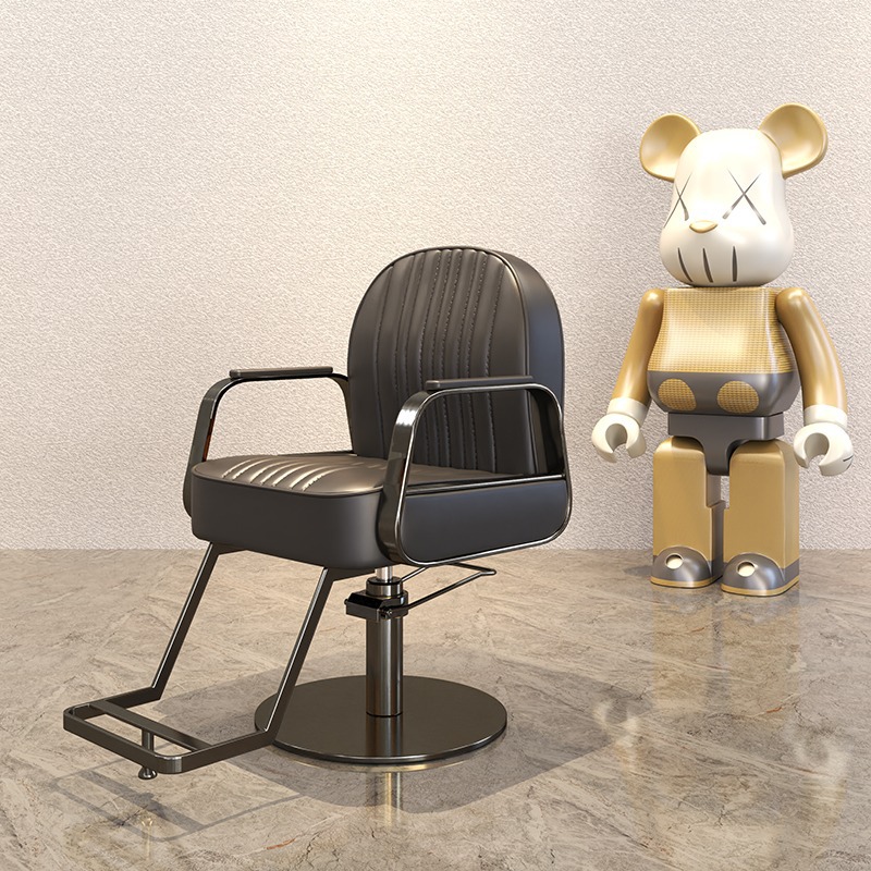 High-end internet celebrity hair salon chair beauty salon chair hair salon special haircutting chair lift seat beauty salon ironing and dyeing folding 