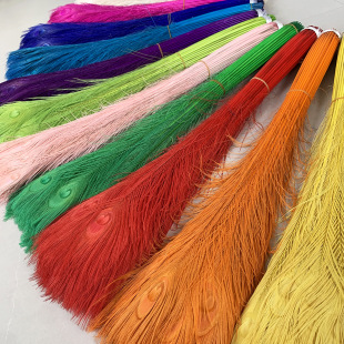 ��Ȼ��ë��ɫ��ȸ��ë80-90cm��Ⱦ���ldiy�Ʒ����廨�b�����ë