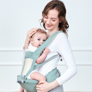 Manufacturer's Baby Carrier, Baby Waist Stool, Lightweight Pure Cotton Front-Hold Dual-Purpose Stool, Easy to Hold Baby When Going Out