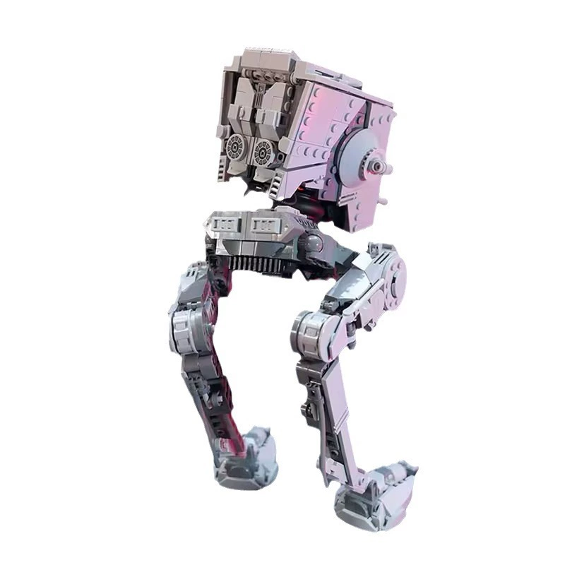 Строительные блоки MOC, совместимые с головоломкой Lego 14608 AT-STS для пешеходов. Вставка строительных блоков из серии «Звёздные войны».