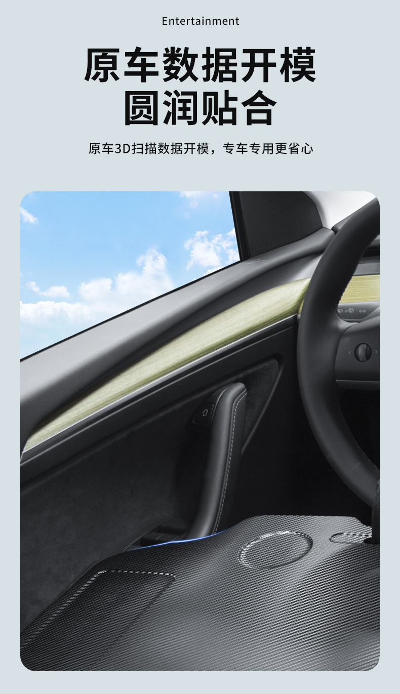 Suitable for Tesla Model Y/3 Car Foldableing Table Board Xiaopeng Ideal General Car Office Dining Table