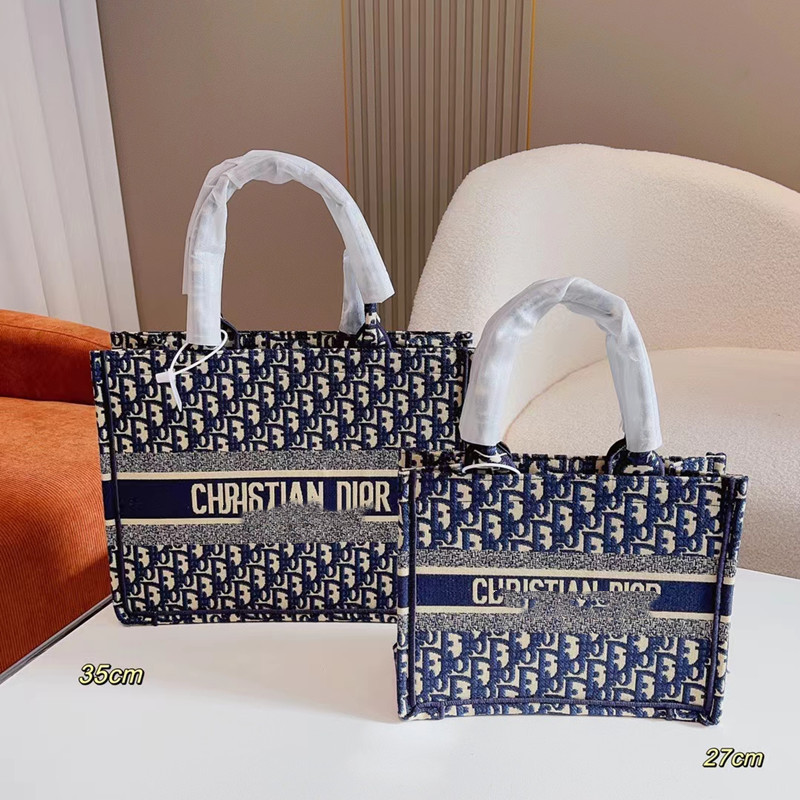 D Home Classic Shopping Bag Bolso bordado portátil Bolso de compras para mujer Bolso especial para mujer Bolso abierto de moda de gran capacidad