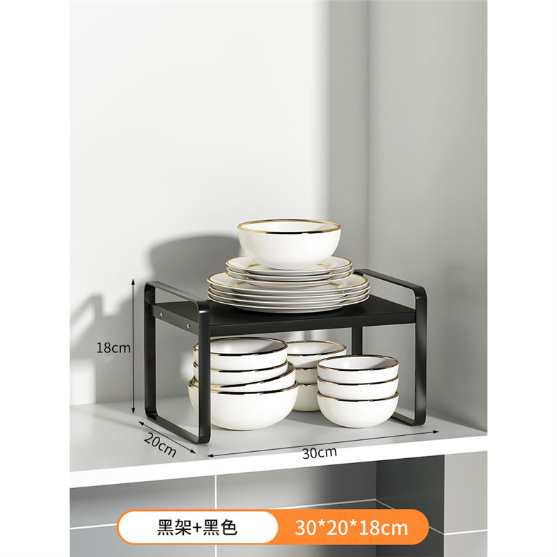 Organizador multinivel para encimera de cocina – para vasos, utensilios, con zona de drenaje