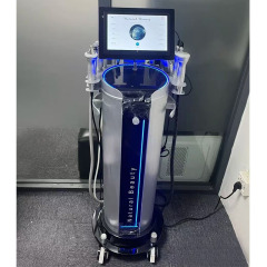 シルバーブラウン大気泡美容器清潔補水保湿酸素抽出皮膚検査分析器美容院専用