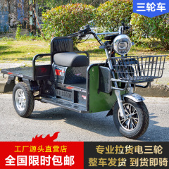 新型72v積載王電動三輪車荷役家庭用農業用長距離走王リチウム電池の露店車