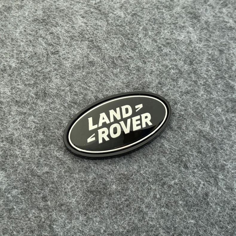 Suitable for Land Rover grille emblems, including the Range Rover Sport, Evoque, Velar, Discovery Sport, and rear tail emblems, featuring an oval logo