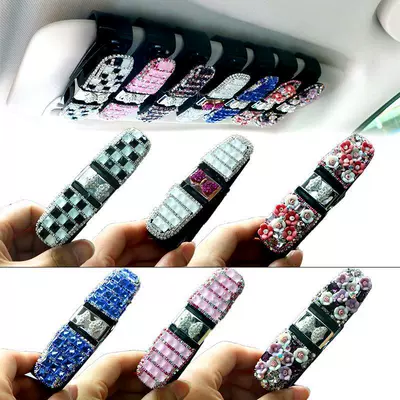 Multimediya və saxlama aksesuarları: Diamond Glasses Holder Convenient Sun