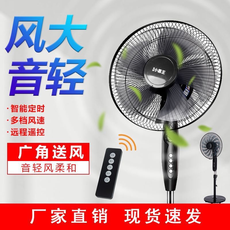 风扇家用落地式台式立式风扇超静音定时大风力立式扇工地宿舍厂家