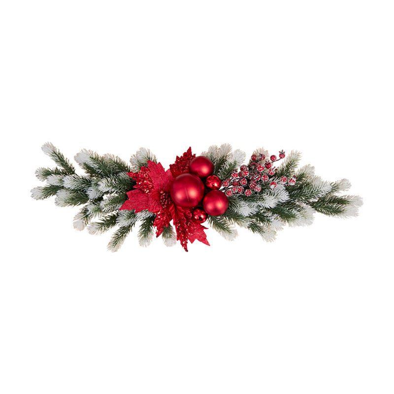 純粋なPEクリスマス藤条牛角クリスマス装飾品暖炉階段飾りクリスマス藤条シミュレーション装飾品|undefined