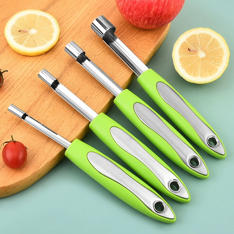 Заводская поставка из нержавеющей стали сердечный нож яблоко удалитель боярышник красные финики без семян инструмент для копания фруктов