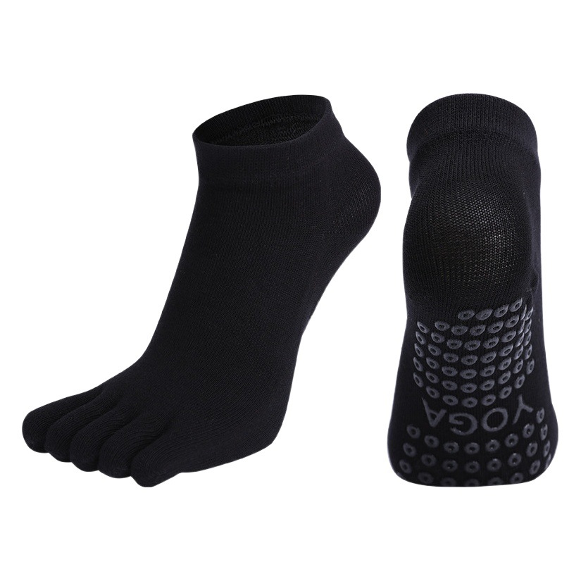 [Estilo explosivo] Calcetines de cinco dedos de algodón peinado para mujer Calcetines de yoga Pilates profesionales de baile y fitness